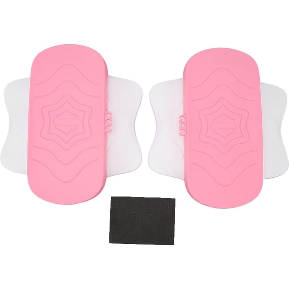 HUGFEGWE Waist Twisting Disc 2PCS Twist Board ABS Bearing Steel Separated Abdominal Core Exercise for Fitness Pink CJB91-88932