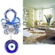 thumbnail image 3 of Colgante amuleto turco de mal de ojo azul Jadeshay elegante y moderno, 3 of 8