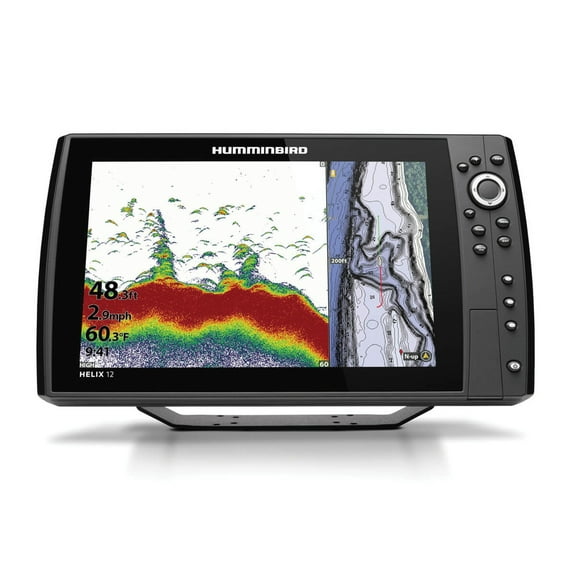 Humminbird 4114301 Helix 12 Chirp Fishfinder Chartplotter GPS G4N