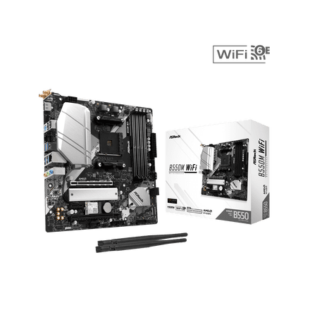 ASRock X870E Taichi White AM5 AMD X870E EATX Motherboard - Wi-Fi 7, PCIe 5.0, USB4, DDR5 8200+ (OC), 10GbE LAN