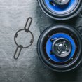 thumbnail image 1 of unbranded 4Ud Soportes Para Tweeter De Auto Con Instalación Para Audio, 1 of 8