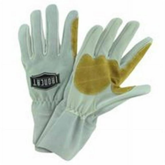 Welding Gloves, Extended Cuff, Wing Thumb, Premium Goatskin/Cowhide, XL, 1 PR