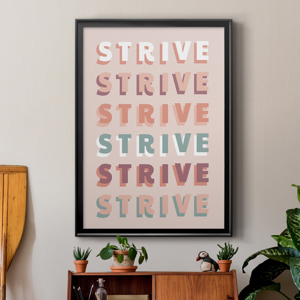 Strive Premium Framed Print - Ready to Hang