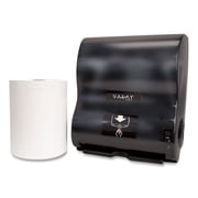 Valay 10 in. Roll Towel Dispenser - Black