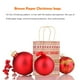 thumbnail image 3 of Bearachild 10 piezas de bolsas de papel portátiles de Navidad para fiestas, bolsas de almacenamiento para alimentos, postres, galletas, regalos diversos Kits de decoración para fiestas Tipo 1 Bearachild HA071321-01, 3 of 6