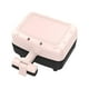 thumbnail image 5 of Sandwichera Waffle Maker Antiadherente Apto para Niños Placas de Cocción Profunda 300W con Recordatorio Luz Máquina de Desayuno Pequeña Parrilla Eléct rosa Macarena Sandwichera, 5 of 8
