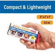 Pull Start Fire Wood Stove Fire Starters, No Kindling Needed, 12-Count