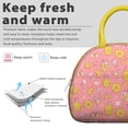 thumbnail image 3 of Reusable Pineapple Lnsulated Lunch Bag for Women & Men - Leakproof Water-Resistant Cooler Tote, Large Capacity for Work,Travel,Picnic,Beach & Office., 3 of 6