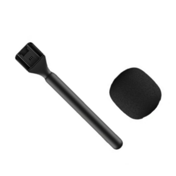 Handheld Interview Adapter for Wireless Microphone Versatile Mount for DJI, Rode, Sony Mic Professional Windscreen