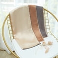 thumbnail image 3 of Sand Beach Pure Silk Scarf | Pink Sand, Gold Sand, Grey Sand | Small Head Scarf Or Large Square Shawl | Solid Colour Collection, 3 of 9