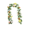 thumbnail image 2 of Guirnalda de Pascua, guirnalda rústica colgante de primavera, guirnalda de huevos de Pascua artificiales de 175 cm para fiesta, árbol de temporada decorativo D, 2 of 8