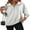 White, variant on DOKOTOO Womens Sweatshirts Casual Long Sleeve Half Zip Sweatshirt Loose Pullover Tops Fall Quarter Zipper Hoodies S-2XL