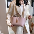 thumbnail image 3 of LHSHIDU Top-handle Crossbody Bag Bucket Bag for Women Pebbled Leather Shoulder Bag Satchel Purses and Handbags Tote Purse, 3 of 6