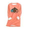 thumbnail image 2 of Chandail en Molleton Halloween Mode Décontractée pour Femmes Manches Longues Col Rond Blouses & Chemises Chandails en Molleton Col Rond en Liquidation, 2 of 3
