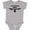 AC-Heather Grey, variant on Inktastic Life Behind Bars Mountain Bike Boys or Girls Baby Bodysuit