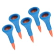 thumbnail image 1 of Soportes para tees de golf Zulema Titular de tee de golf de goma premium naranja 2' de altura, 1 of 8
