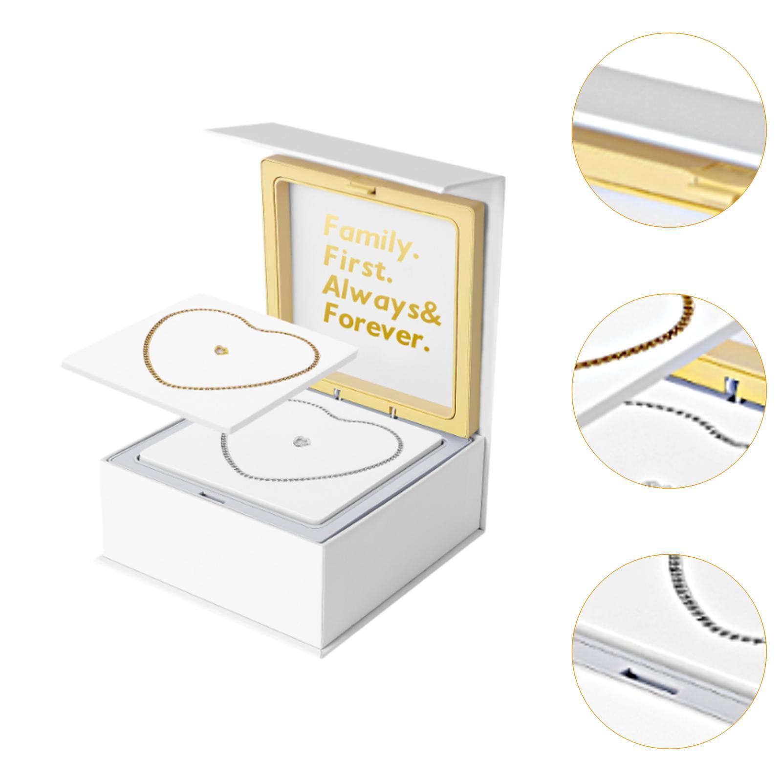 FVDPWYE Permanent Bracelet Kit for Family Members Romantic Portable Stainless Steel with 1 Silver 1 Gold