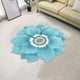 thumbnail image 4 of Alfombra Lisa con Forma de Flor, Fácil de Usar, para Sala de Estar, de Gran Superficie, Lavable, para Dormitorio, Hogar, Absorbente., 4 of 6