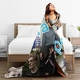 thumbnail image 6 of Josh Actor Hutcherson Blanket Soft Throw Blanket Micro Fleece Fuzzy Blankets Thin Bed Couch Decor for Men Women Adult Nap Bedroom Office All Season 80x60 in, 6 of 9