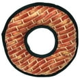 thumbnail image 2 of Tuffy Mega Ring Brick Durable Plush Squeaky Dog Toy, 2 of 8