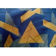 thumbnail image 4 of oneOone Cotton Silk Fabric Rectangle & Triangle Geometric Print Sewing Fabric BTY 42 Inch Wide, 4 of 4