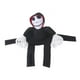 thumbnail image 2 of Traje de montar fantasma para mascotas, perro transformado en disfraz de Halloween, ropa para perros y gatos, mono divertido con rayas para perros y gatos, transformación de mascotas, 2 of 5