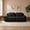 Black, variant on 80" Corduroy Modular Sectional Sofa, 2-Seater Tufted Deep Seat Couch, Pet-Friendly Couch, No Assembly, Camel