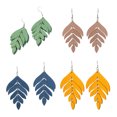 thumbnail image 4 of Pendientes hoja simulación Vintage sweethay 2 uds, 4 of 6