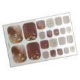 thumbnail image 1 of Guardurnaity 1X Toe Nail Stickers Removable Girl Patch Art Manicure Polish Full Hand Cover Paper Adhesive Decals Nails Home Juegos de manicura No.7, 1 of 1