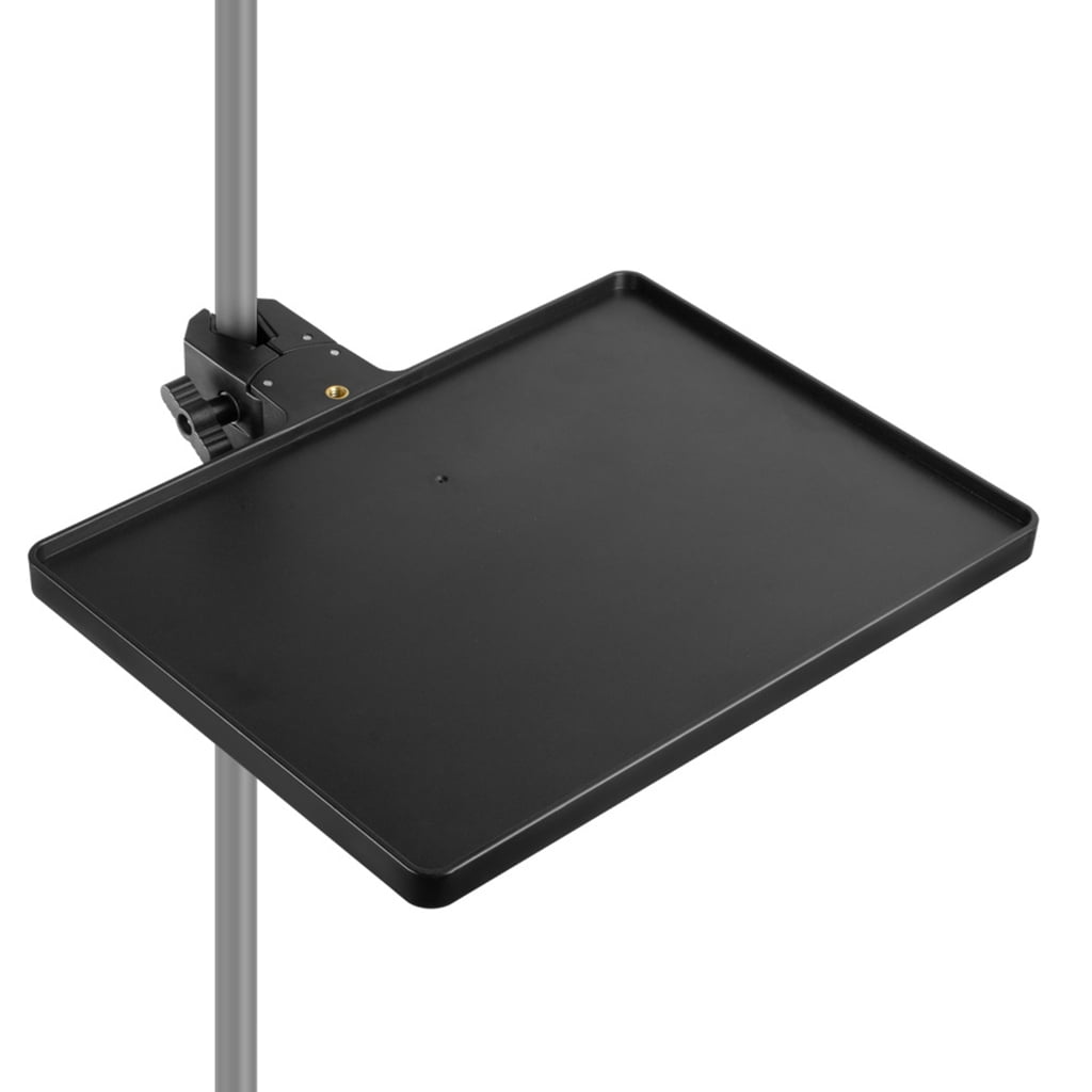 Professional Recording Equipment Mic Stand Tray For Microphones Stands Mixer Supports 2kg Load Durability ABS Construction