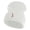 White, variant on Small Baby Giraffe Animal Embroidered Iron on Patched 12 Inch Long Knitted Beanie - Black OSFM