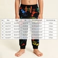 thumbnail image 3 of NOEGOEU Toddler Boys Sweatpants Cotton Pants for Kids Athletic Joggers with Drawstring Pockets (Black,4-5Years), 3 of 7