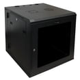 thumbnail image 1 of 24 in. 12U Server Wall Mount Cabinet, Black, 1 of 1