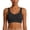 Black, variant on Wang6 Womens Wireless Seamless Minimizer Bras No Underwire Push up Sports Bras Crew Neck Comfort Bralettes T Shirt Bra Light Green XL