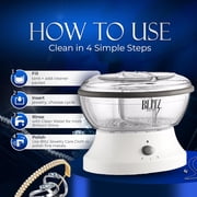 Ultra battery operated jewelry cleaning machine