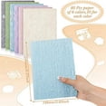 thumbnail image 3 of 60Sheets Scrapbooking Paper A5 Paper Scrapbooking Paper Embossed Paper for Scrapbooking Journaling Craft Art Card Making, 3 of 7