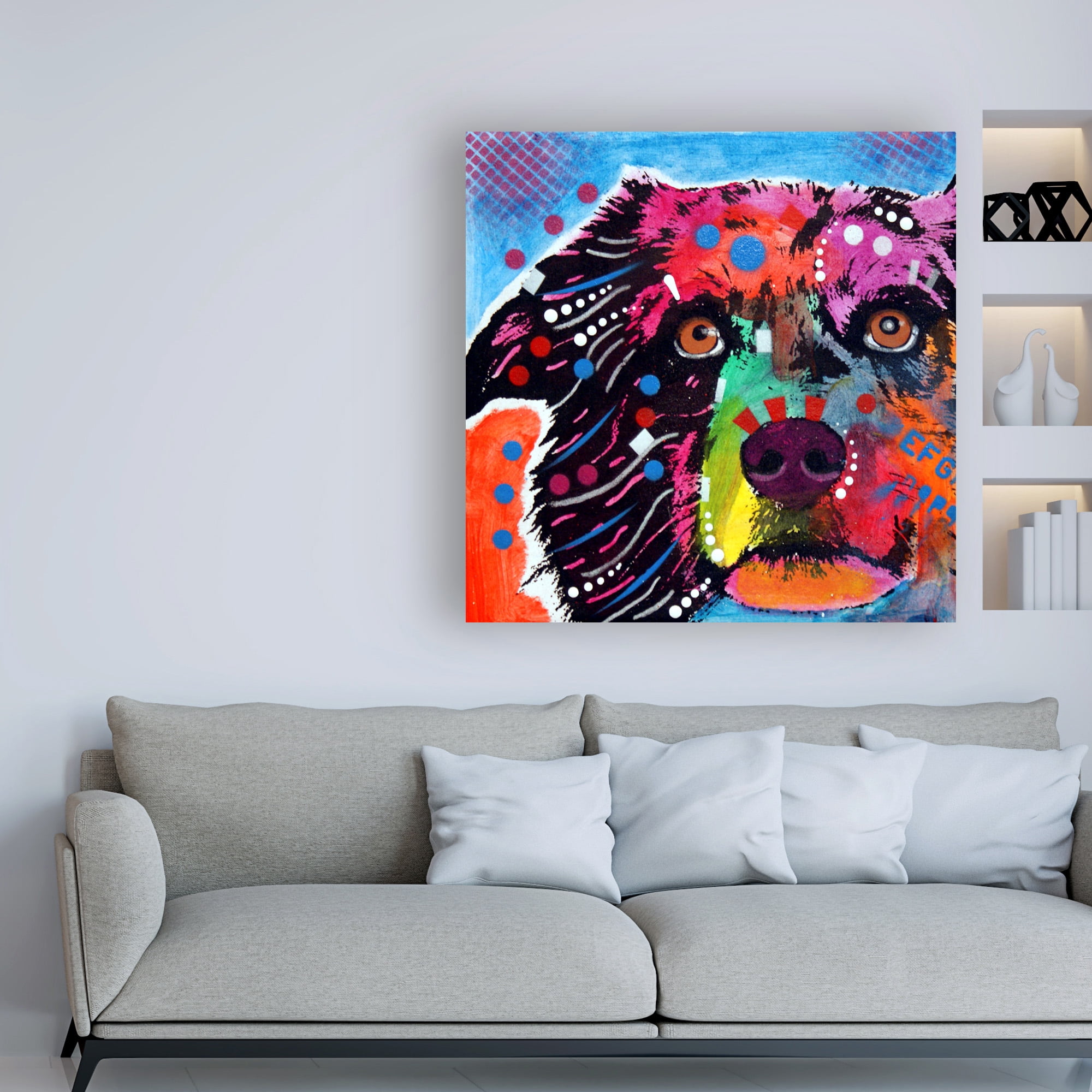 Trademark Fine Art 'Aussie Tile 123009' Canvas Art by Dean Russo