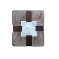 thumbnail image 3 of Harper Lane Marlin Plush Throw Chocolate 50"X60", 3 of 4