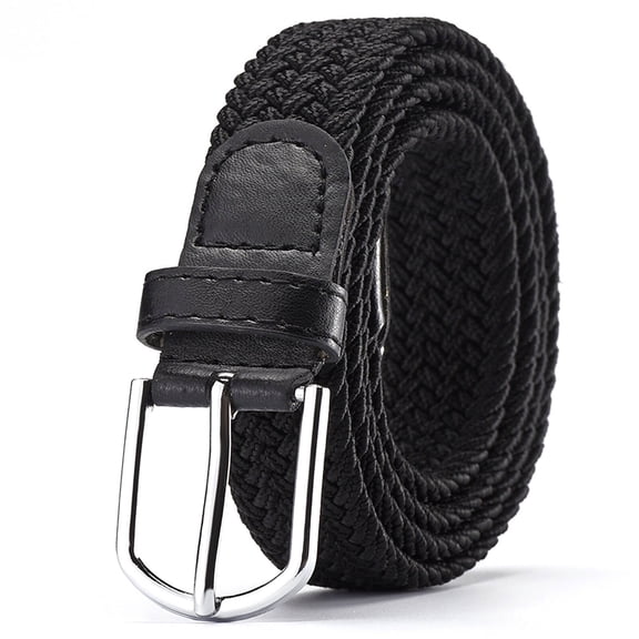 TELOLY 2026 New Belt,No-Hole Adjustable Design Belts for Women,Durable Canvas Material Western Outfit for Women for Casual,Work,Travel,Black,42In