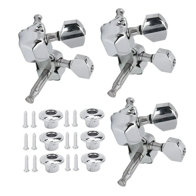 Ccdes Accessoires d'Instruments de Musique, Clés de Tuning Guitare, Clés de Tuning Guitare Chevilles pour Semi-Fermé Guitare Électrique Accessoires d'Instruments de Musique