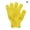 yellow, variant on 2Pairs Exfoliating Spa Bath Gloves Clean Hygiene Body Scrub Loofah Sale Massage