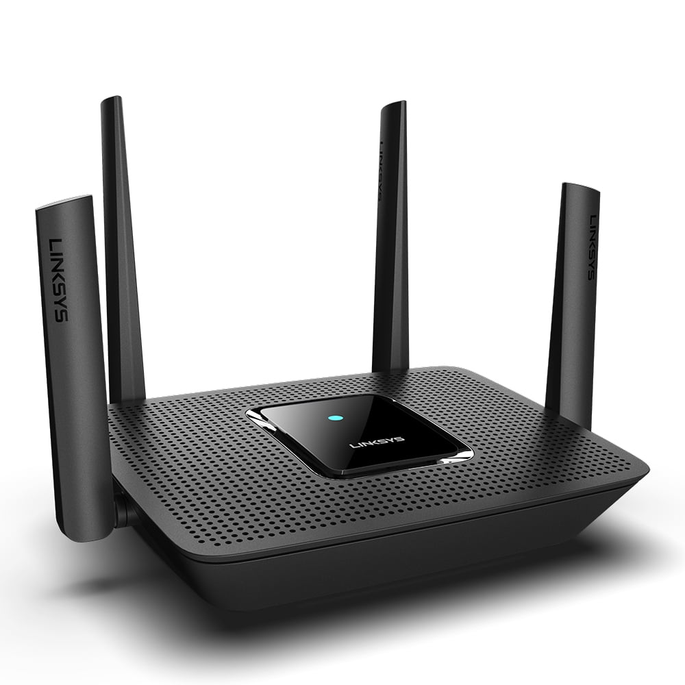 Open Box Linksys Max Stream Tri Band AC3000 WiFi Router, Black (MR9000)
