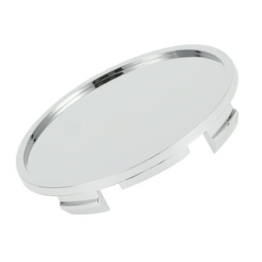 Unique Bargains 1 Pcs 76.3mm 3.00" OD Universal Car Wheel Hub Center Caps Durable Plastic Chrome Silver Tone