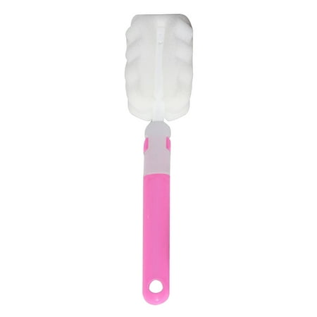

FTjfrsbc 30CM Detachable Water Bottle Cleaning Brush Long Handle Cup Brush (Pink)