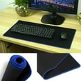 thumbnail image 2 of Baohd 1pcs Non Wear Resistant Computer Notebook Soft Edge Seamed Mouse Pad Office Rubber Fabric Mat blue 210*260*2mm 1Set, 2 of 6