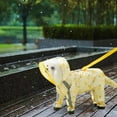 thumbnail image 2 of 1PACK Small Dog Raincoatwith Boots, Tail Feet Cover Water Proof Dog Rain Jacket Dog Rain Coat for Puppy Small Dogs, 2 of 6