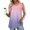Pink, variant on Uaswgudfs Women's Gradient Color Crew Neck Summer Tank Tops - Casual Sleeveless Loose Fit Blouses, Flowy Tunics Tops
