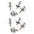 thumbnail image 5 of 8 juegos de tornillos de retención para jaulas de pájaros, tornillos para perchas de pájaros con juntas para jaulas de pájaros, 5 of 5