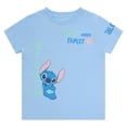 thumbnail image 3 of Disney Lilo & Stitch Girls Biker Shorts and Graphic T-Shirt Set , 2-Piece Outfit for Little & Big Girls Sizes 4-16, 3 of 6