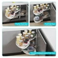 thumbnail image 5 of STORKING Blind Corner Cabinet Pull Out 2 Tier, Swing Left for 36" Width, Two-Way Buffering, Height Adjustable Organizer, 5 of 9
